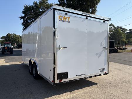 New 2027 Covered Wagon 8.5x20 Car Hauler, 7' Height, 5200# Axles