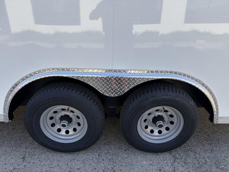 New 2027 Covered Wagon 8.5x20 Car Hauler, 7' Height, 5200# Axles