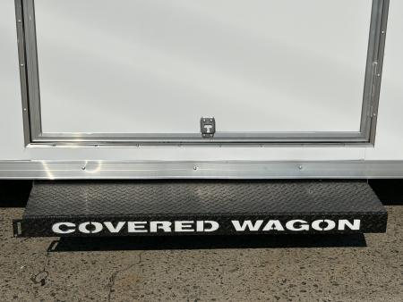 New 2027 Covered Wagon 8.5x20 Car Hauler, 7' Height, 5200# Axles
