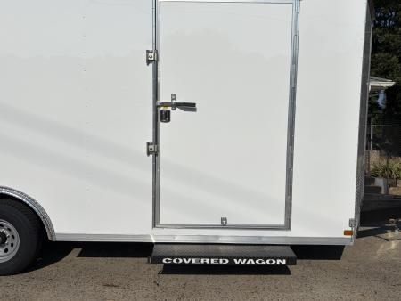 New 2027 Covered Wagon 8.5x20 Car Hauler, 7' Height, 5200# Axles
