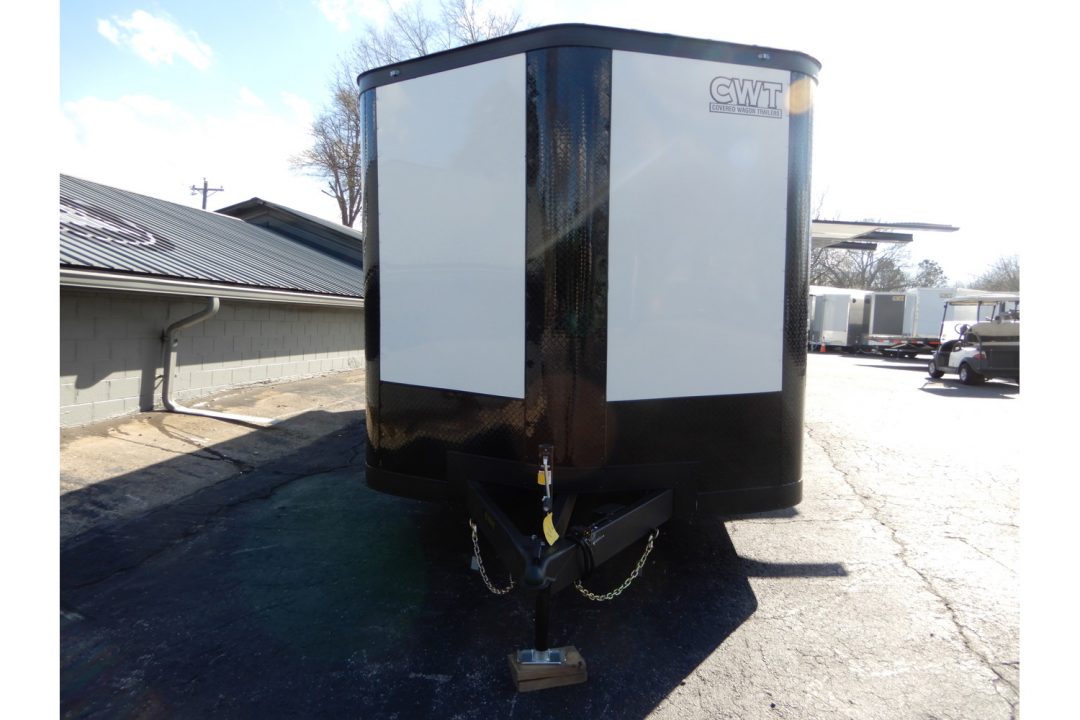 New 2026 Covered Wagon 8.5x24' Car Hauler, Escape Door, 7' Finished Interior