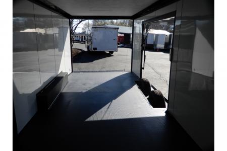 New 2026 Covered Wagon 8.5x24' Car Hauler, Escape Door, 7' Finished Interior