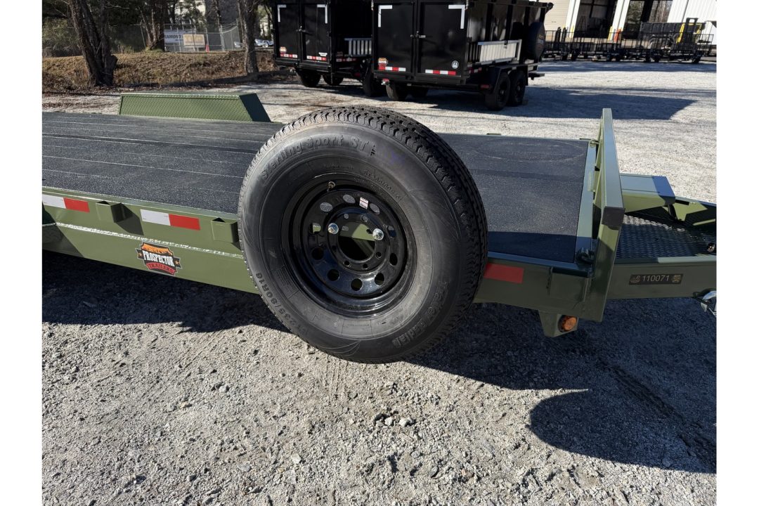 New 2026 Covered Wagon 7x20' Equipment, Cobra Coated Decking