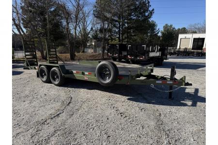 New 2026 Covered Wagon 7x20' Equipment, Cobra Coated Decking