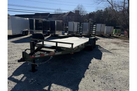 New 2026 Covered Wagon 7x20' Equipment, Cobra Coated Decking