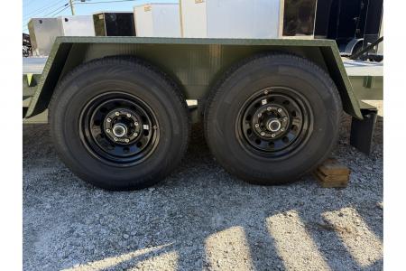 New 2026 Covered Wagon 7x20' Equipment, Cobra Coated Decking