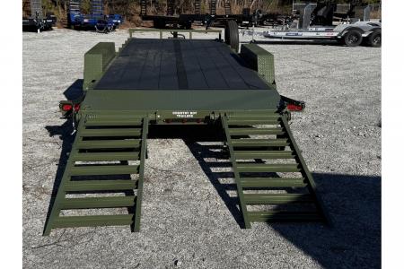 New 2026 Covered Wagon 7x20' Equipment, Cobra Coated Decking