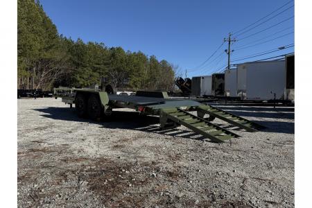 New 2026 Covered Wagon 7x20' Equipment, Cobra Coated Decking