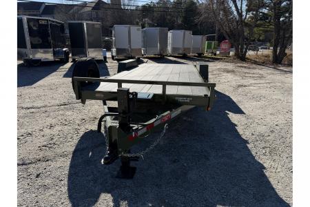 New 2026 Covered Wagon 7x20' Equipment, Cobra Coated Decking