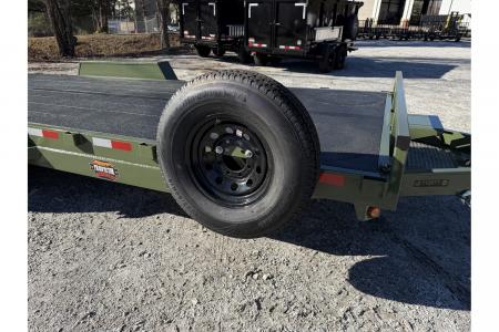 New 2026 Covered Wagon 7x20' Equipment, Cobra Coated Decking