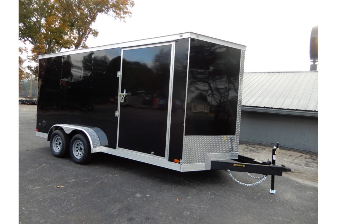 New 2026 Covered Wagon 7x16 Enclosed, 7' Height, 7K GVWR