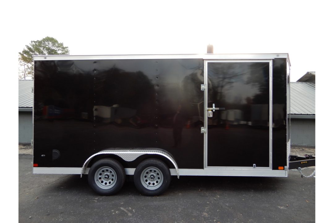 New 2026 Covered Wagon 7x16 Enclosed, 7' Height, 7K GVWR