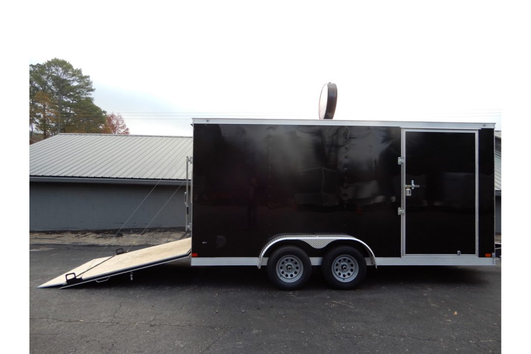 New 2026 Covered Wagon 7x16 Enclosed, 7' Height, 7K GVWR