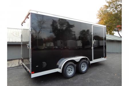 New 2026 Covered Wagon 7x16 Enclosed, 7' Height, 7K GVWR