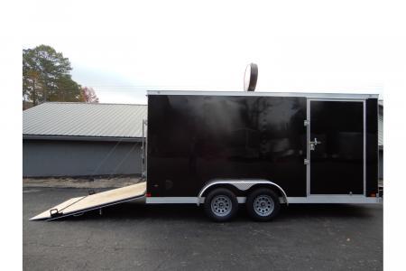 New 2026 Covered Wagon 7x16 Enclosed, 7' Height, 7K GVWR