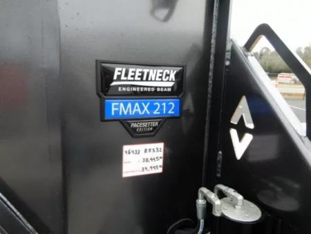 New 2026 Diamond C 8.5x30' Gooseneck, 12' Hydraulic Dove & Jacks, 25900 GVWR, FMAX212HDT