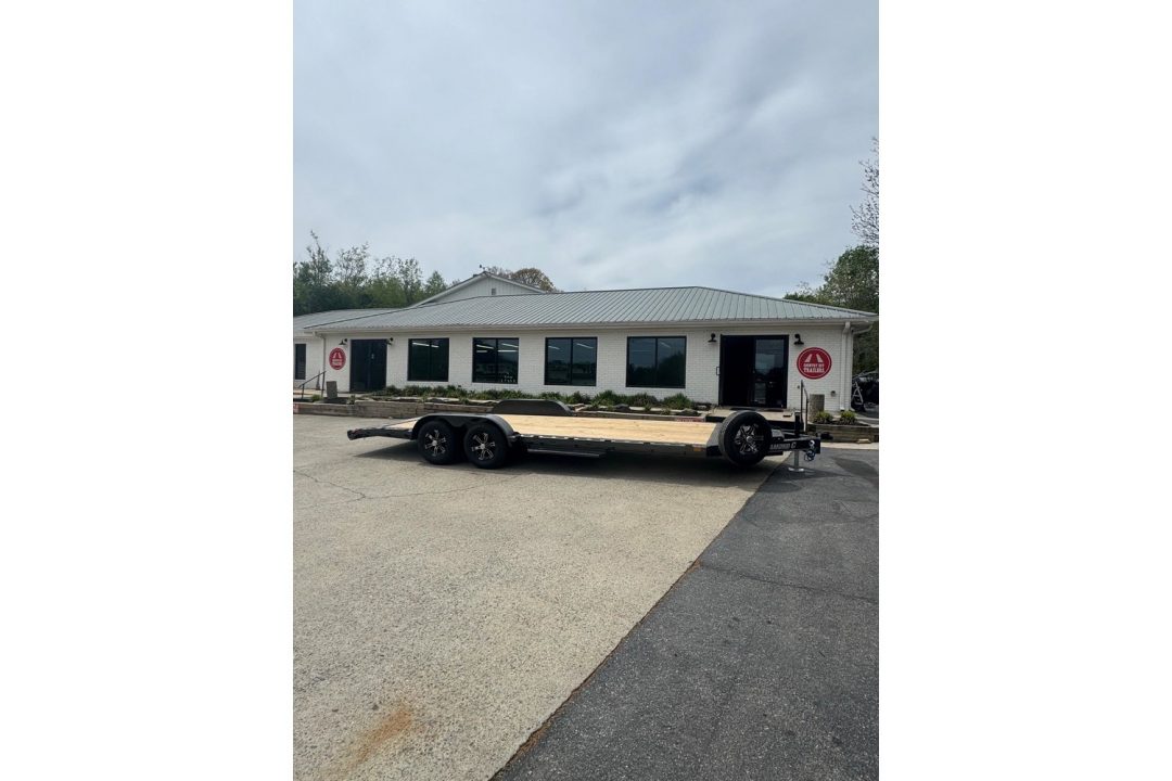 New 2026 Diamond C 83x20 Car Hauler, 2' Dove, Slide-In Ramps GTF206