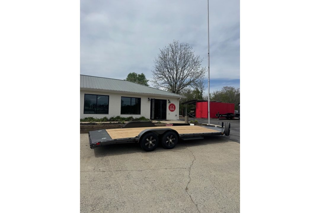 New 2026 Diamond C 83x20 Car Hauler, 2' Dove, Slide-In Ramps GTF206