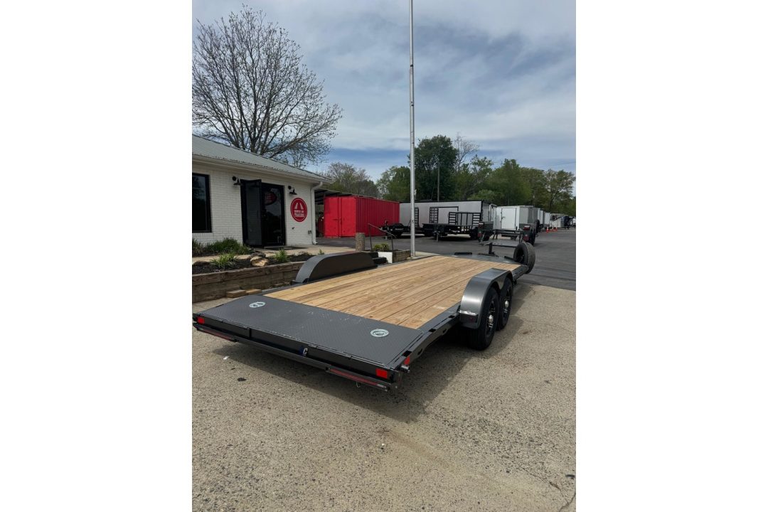 New 2026 Diamond C 83x20 Car Hauler, 2' Dove, Slide-In Ramps GTF206