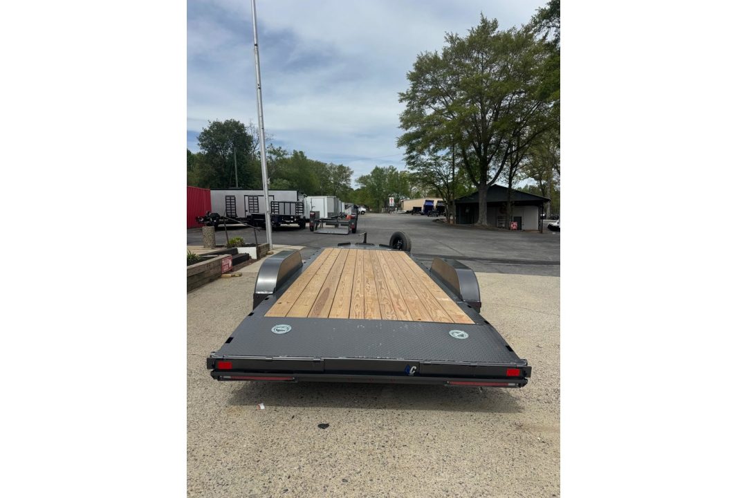 New 2026 Diamond C 83x20 Car Hauler, 2' Dove, Slide-In Ramps GTF206