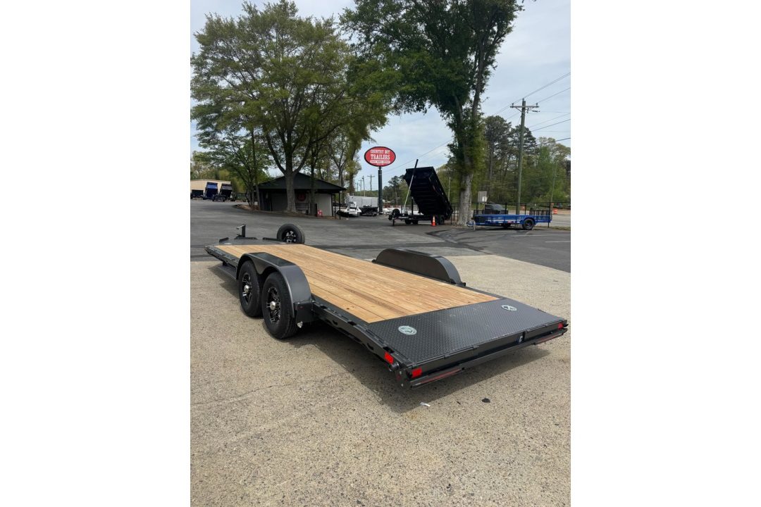 New 2026 Diamond C 83x20 Car Hauler, 2' Dove, Slide-In Ramps GTF206