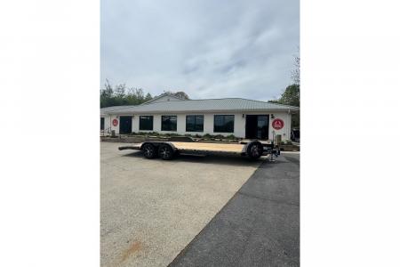 New 2026 Diamond C 83x20 Car Hauler, 2' Dove, Slide-In Ramps GTF206