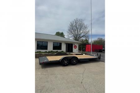 New 2026 Diamond C 83x20 Car Hauler, 2' Dove, Slide-In Ramps GTF206
