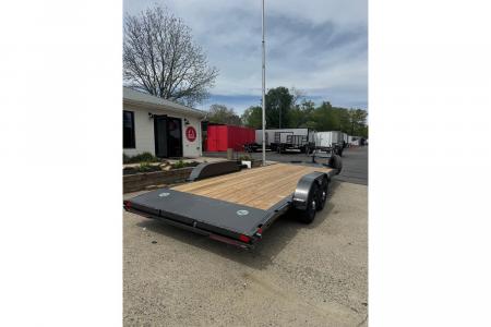 New 2026 Diamond C 83x20 Car Hauler, 2' Dove, Slide-In Ramps GTF206