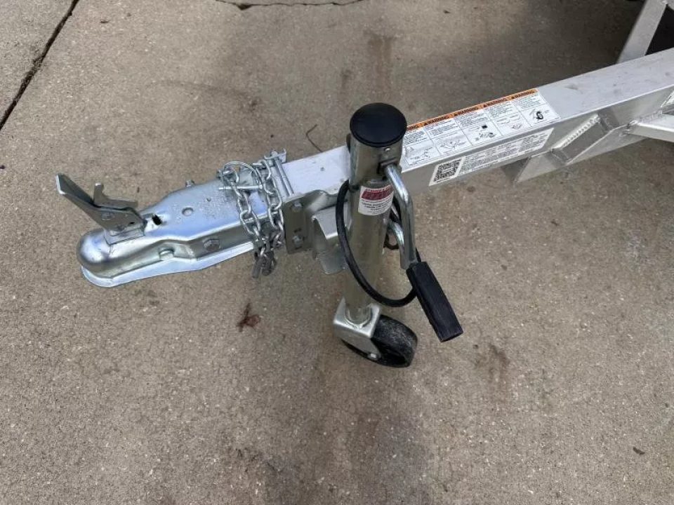 New 2027 Aluma 4'x6' Utility, w/Bi-fold Ramp Gate