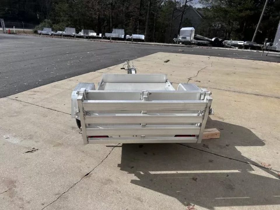 New 2027 Aluma 4'x6' Utility, w/Bi-fold Ramp Gate