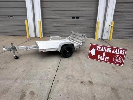 New 2027 Aluma 4'x6' Utility, w/Bi-fold Ramp Gate