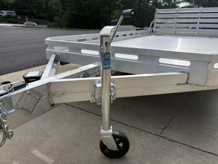 New 2027 Aluma 78x14' Utility, 8.5" Sides, Bi-fold Gate