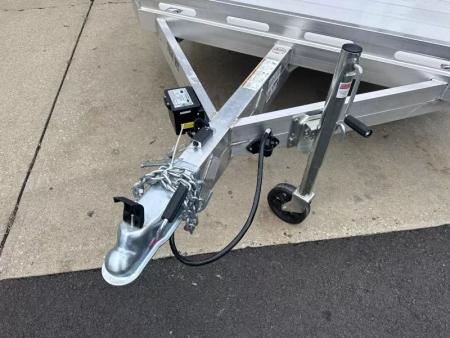 New 2027 Aluma 78X14' Utility, 8.5" Rails, Bi-fold Ramp