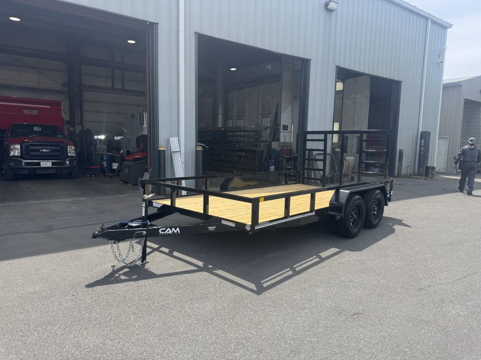 New 2026 Cam Superline P-UTT8214-070 7X14 TA Utility Trailer