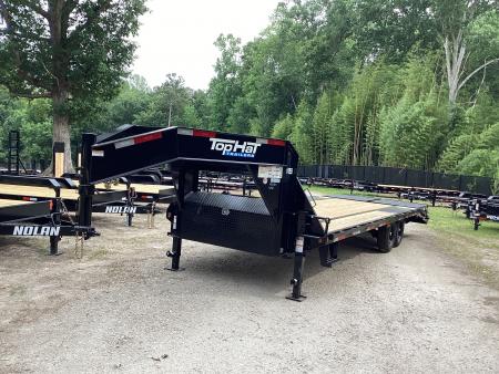 New 2026 Top Hat Trailers GN25X102 Deckover Trailer