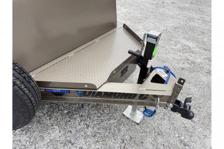 New 2026 Diamond C 8.5x16' Car Hauler, Max Width, Drive-Over Fenders GTF235