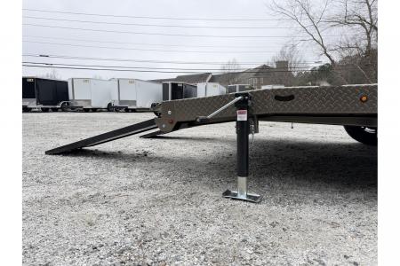 New 2026 Diamond C 8.5x16' Car Hauler, Max Width, Drive-Over Fenders GTF235