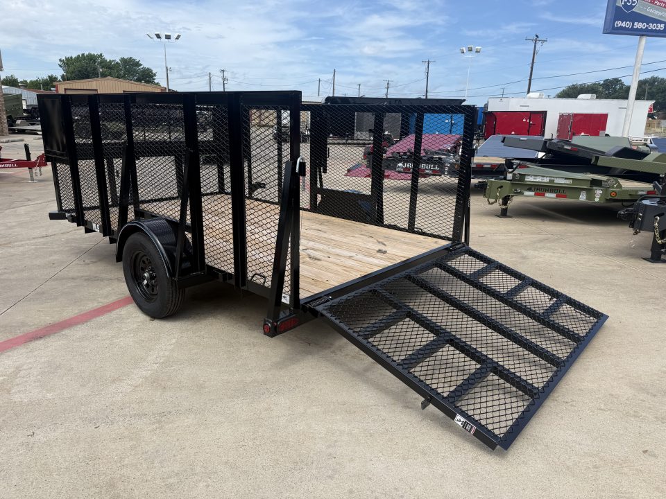 New 2026 Top Hat Trailers MLS83X12 Landscape Trailer