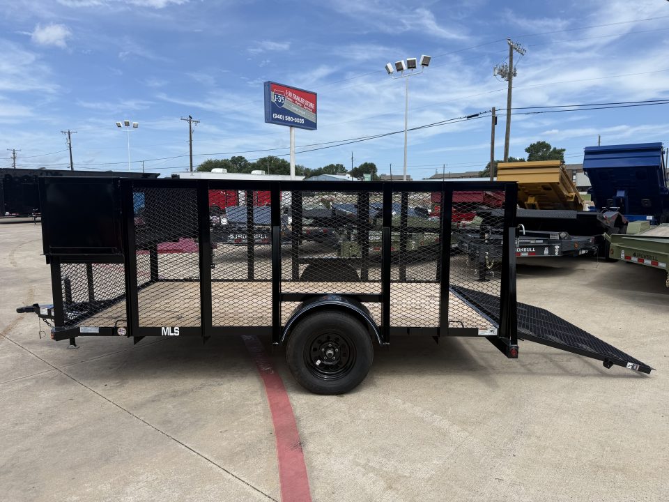New 2026 Top Hat Trailers MLS83X12 Landscape Trailer