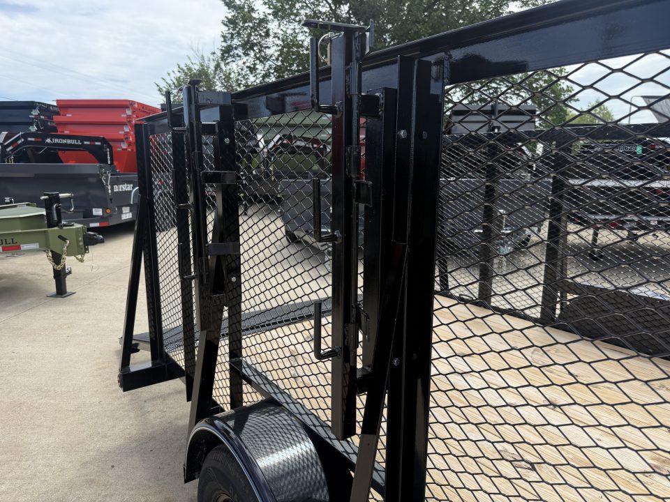 New 2026 Top Hat Trailers MLS83X12 Landscape Trailer