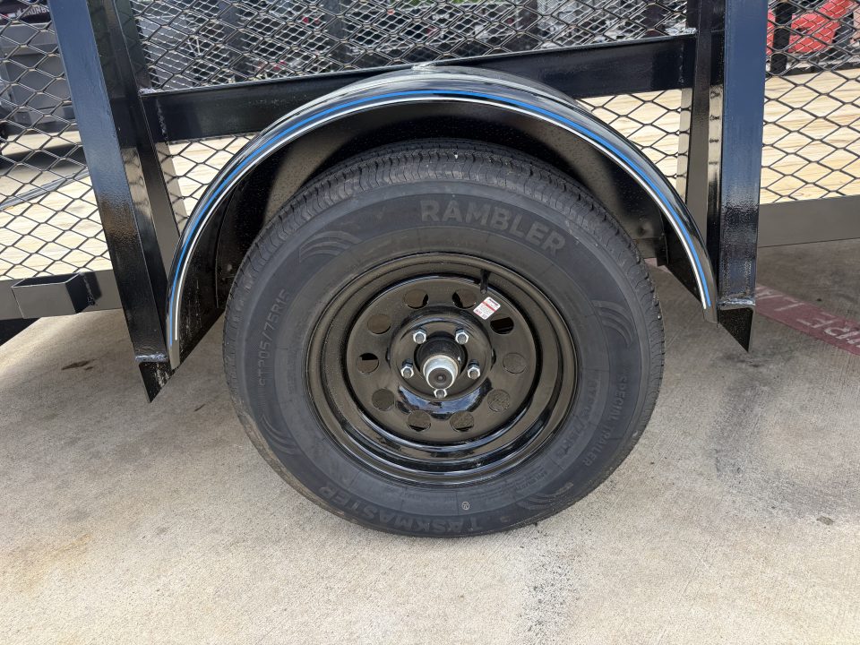 New 2026 Top Hat Trailers MLS83X12 Landscape Trailer
