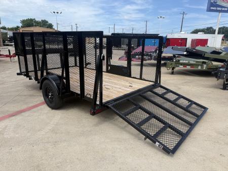 New 2026 Top Hat Trailers MLS83X12 Landscape Trailer