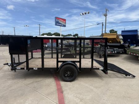 New 2026 Top Hat Trailers MLS83X12 Landscape Trailer