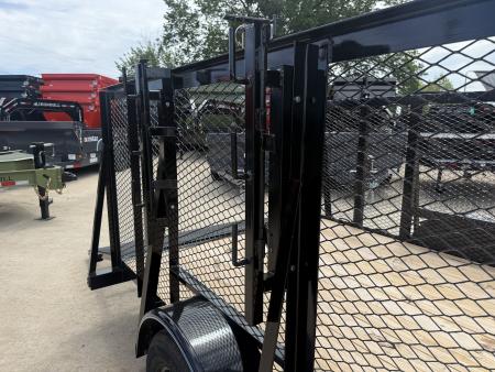 New 2026 Top Hat Trailers MLS83X12 Landscape Trailer