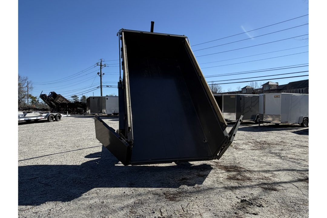 New 2026 Diamond C 7x14' Dump, 7 Ga. Steel, 32" Sides, 15500 GVWR, Ramps, Spare, LPT207