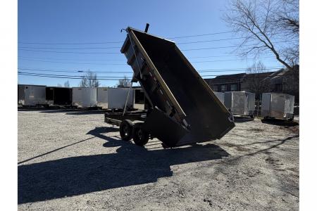 New 2026 Diamond C 7x14' Dump, 7 Ga. Steel, 32" Sides, 15500 GVWR, Ramps, Spare, LPT207