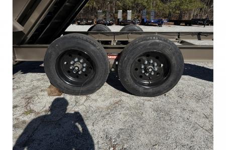 New 2026 Diamond C 7x14' Dump, 7 Ga. Steel, 32" Sides, 15500 GVWR, Ramps, Spare, LPT207