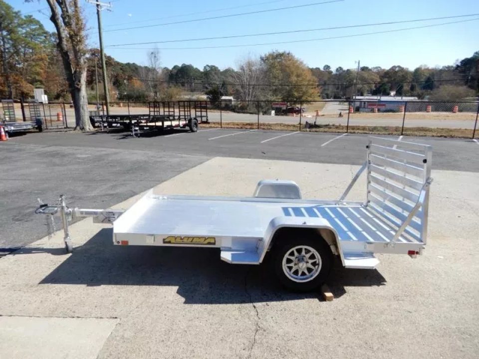 New 2027 Aluma 63"X10' Utility, Straight Tailgate