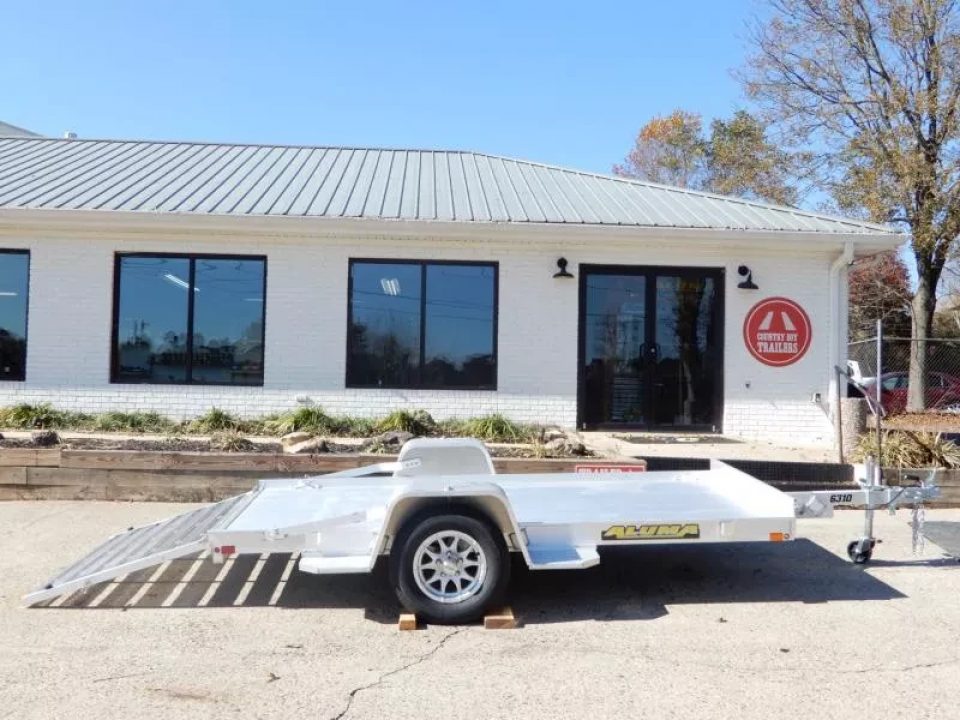 New 2027 Aluma 63"X10' Utility, Straight Tailgate
