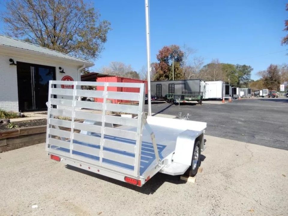 New 2027 Aluma 63"X10' Utility, Straight Tailgate